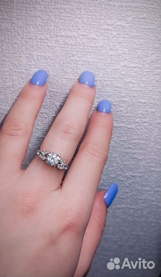 Серебряное кольцо