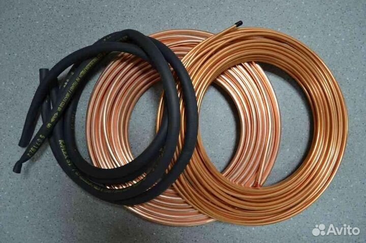 Труба медная 1/4 и 3/8 по 6 метров