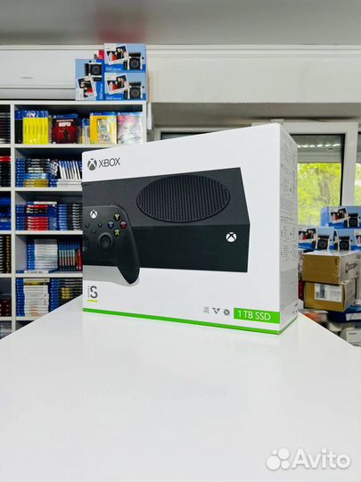 Xbox Series S 1Tb Black Гарантия 24 месяца