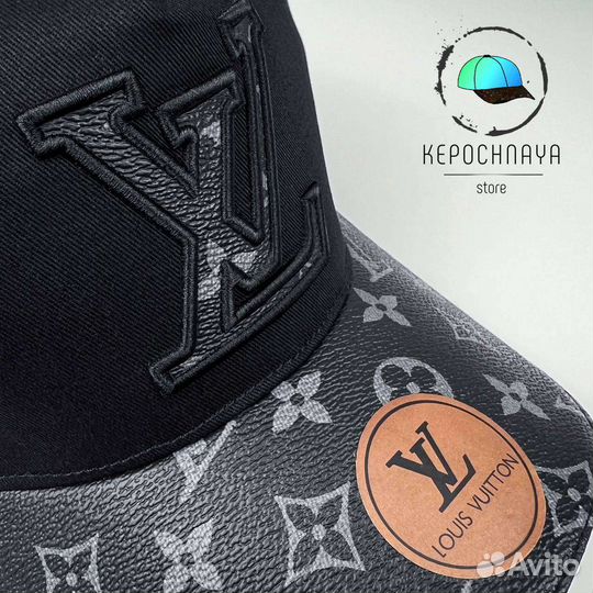 Бейсболка Louis Vuitton плотный материал
