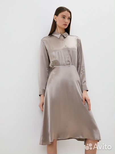 Платье lusio атласное новое