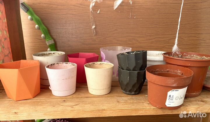 Цветочные горшки бу