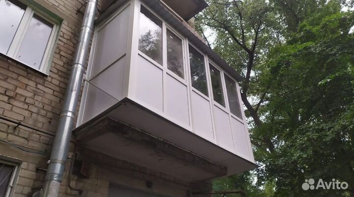 Балкон пвх под ключ
