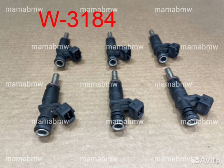 Форсунки топливные 6шт комплект N52 BMW E60 Z4 E85