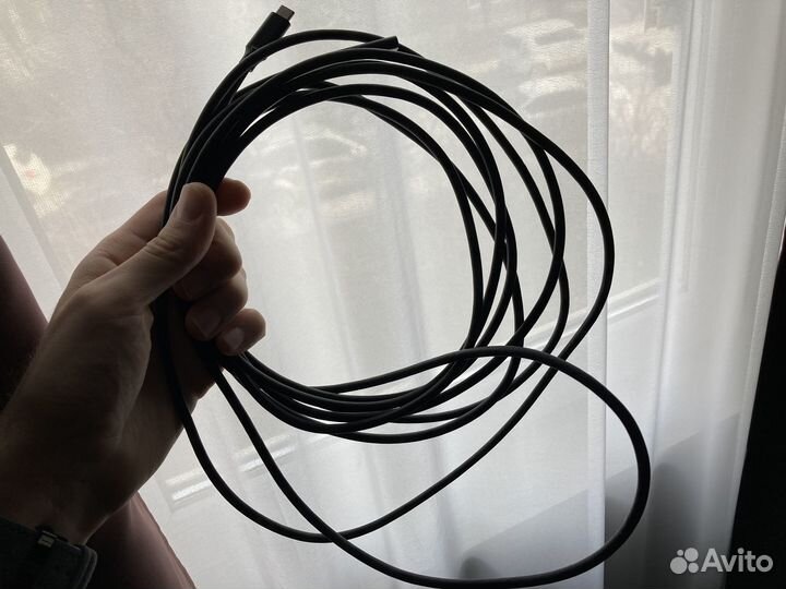 5 метров type-c female\male