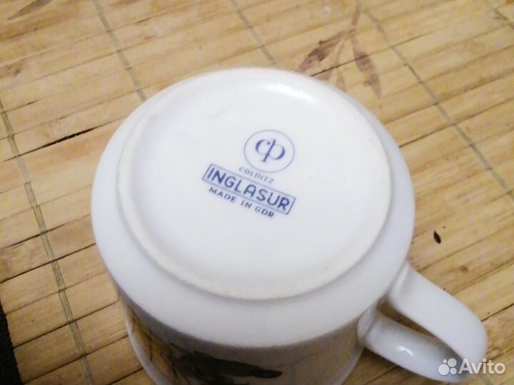 Кружка Ну, погоди ГДР Россия гольдиц