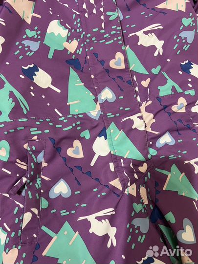 Зимний комбинезон для девочки 116