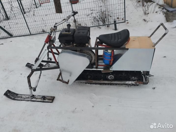 Самодельный снегоход