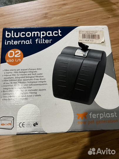 Фильтр для аквариума bluecompact