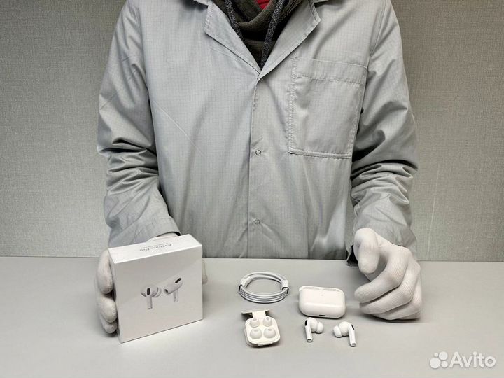 AirPods Premium+ Pro Комплект с чехлом