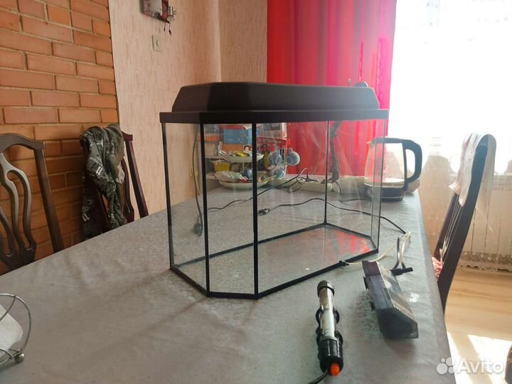 Аквариум 40 литров с аксессуарами
