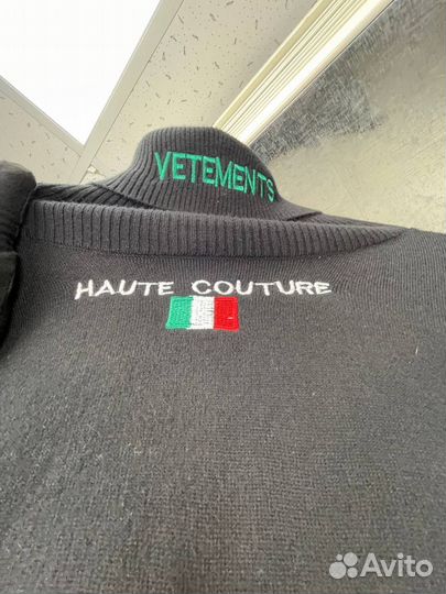 Водолазка Vetements мужская черная