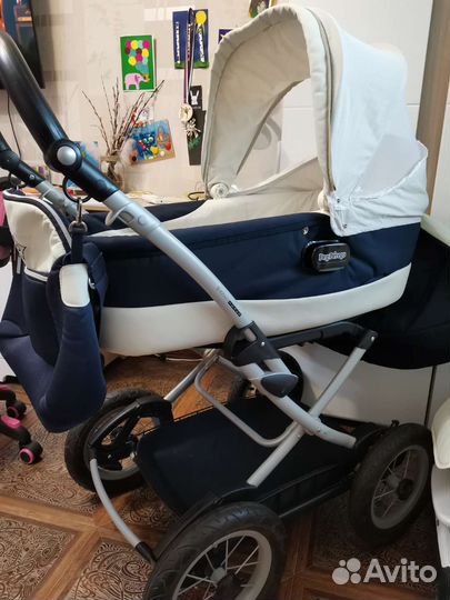 Коляска-люлька Peg-perego Culla Auto 2 в 1 б/у
