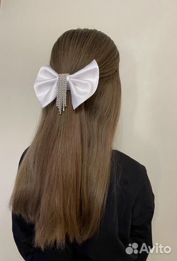 Заколка автомат бант