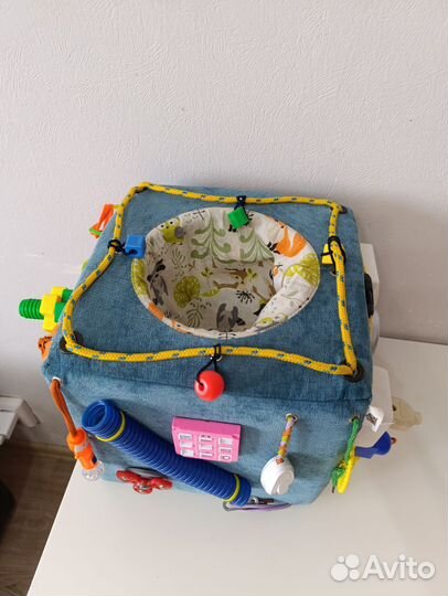 Мягкий бизиборд/бизикубик