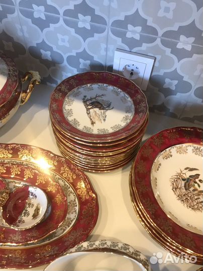 Столовый сервиз Epiag Красная Охота 6персон