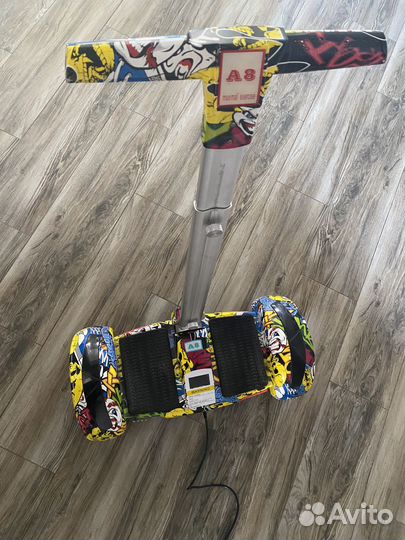 Сигвей minipro A8 - граффити желтый