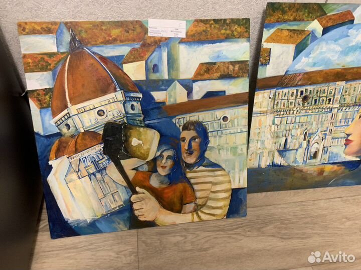 Картина триптих