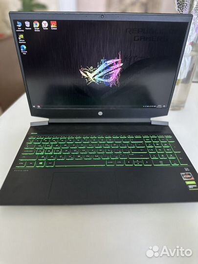 Игровой HP/1660 Ti 6gb/Ryzen 7/16gb/512 ssd