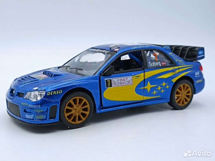 Коллекционные машинки Subaru Impreza 2007 WRC