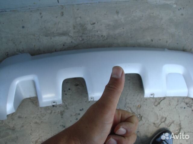 Дастер Накладка бампера заднего Duster 2015-20