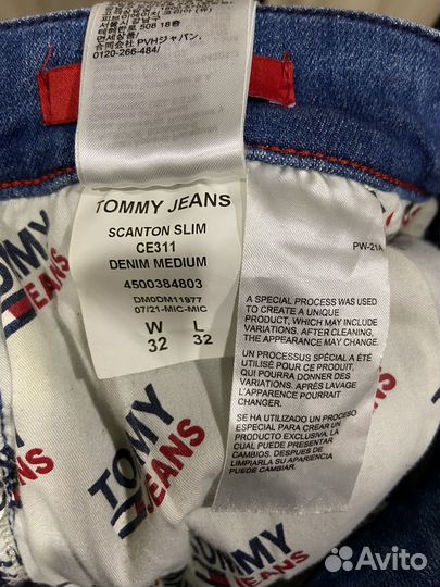 Джинсы Tommy Hilfiger оригинал