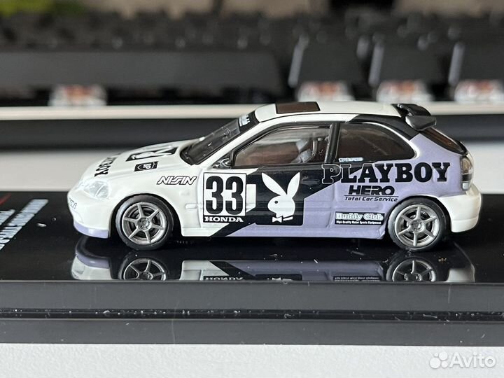 Honda Civic Playboy livery 1:64