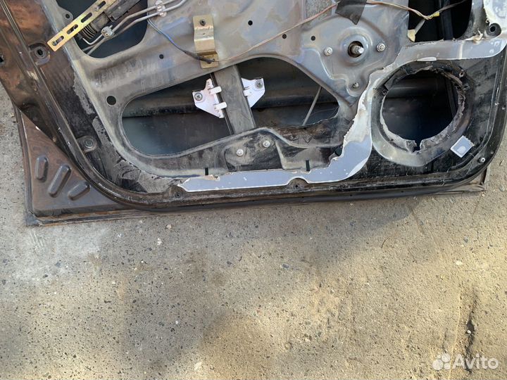 Дверь передняя левая шевроле ланос