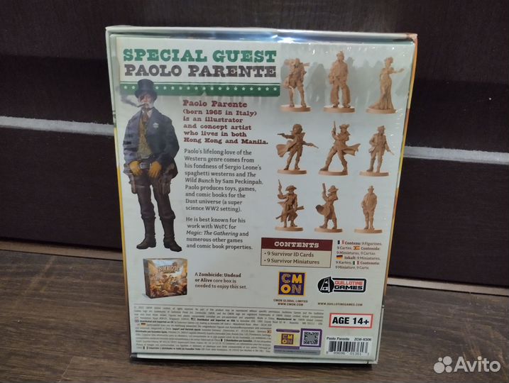 Zombicide Undead or Alive. Paolo Parente Special