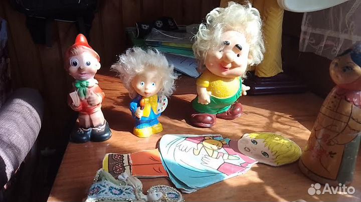 Детские игрушки из СССР