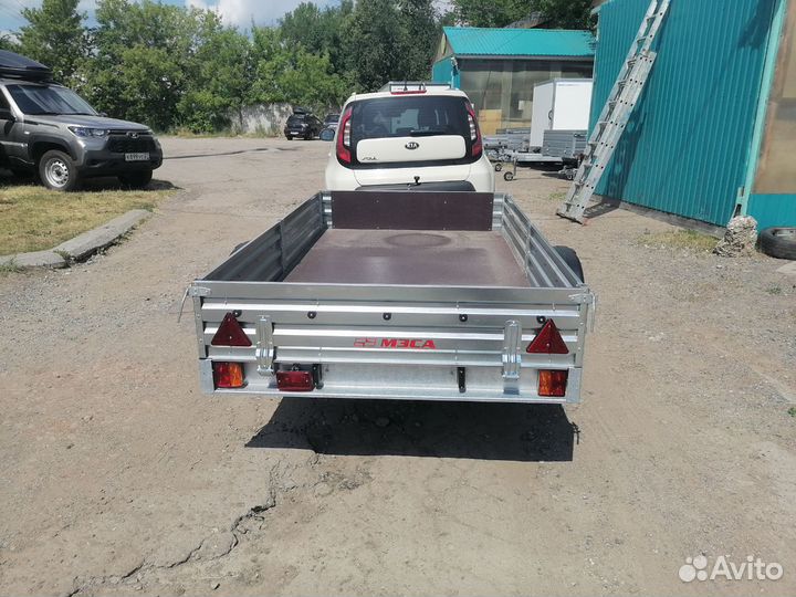 Прицеп с низкой крышкой 04.022 Н500мм.Оцинкован