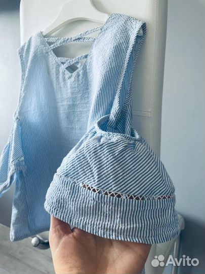 Летняя блузка на девочку 7-8 лет 122 128