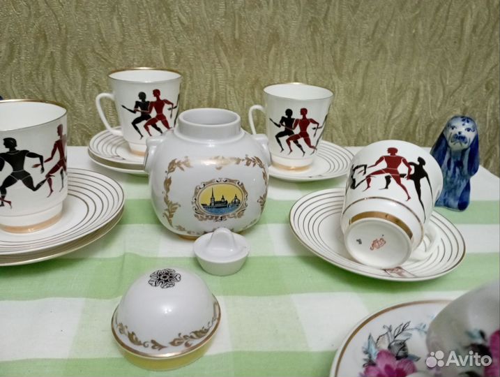 Чайно кофейный сервиз лфз СССР