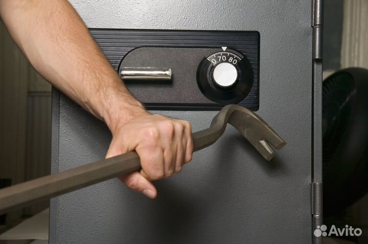 Замена личинки замка, вскрытие замков, сейфов