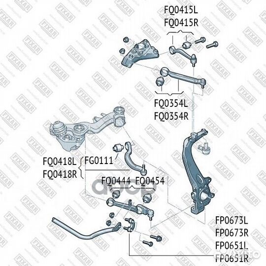 Рычаг VAG A4/A6/A8/passat 95