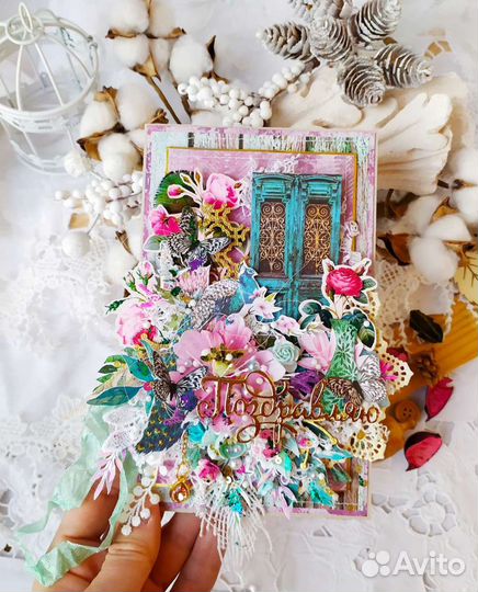 Открытки ручной работы к праздникам