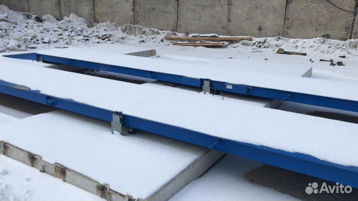 Весы колейные на 20 тонн 8 метров тракт