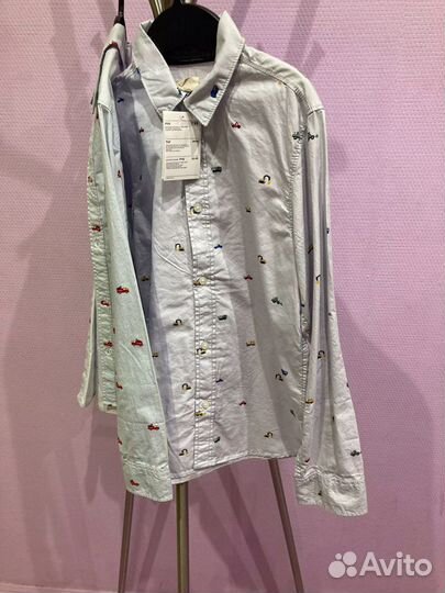 Новая рубашка H&M 140 см