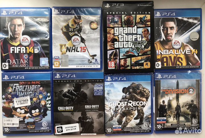 Игры playstation 4