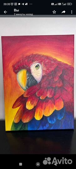 Картина маслом на холсте