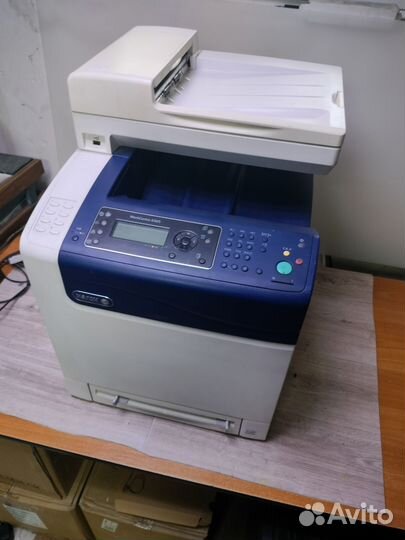 Лазерное цветное мфу Xerox 6505 бу
