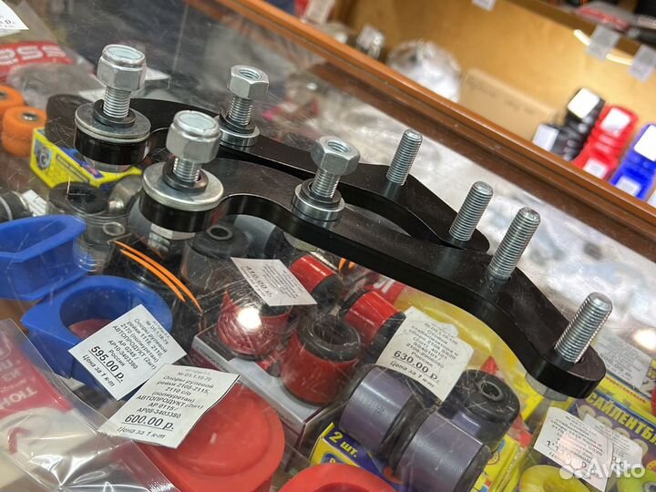 Переходные пластины на Ниву под суппорта ваз 2108