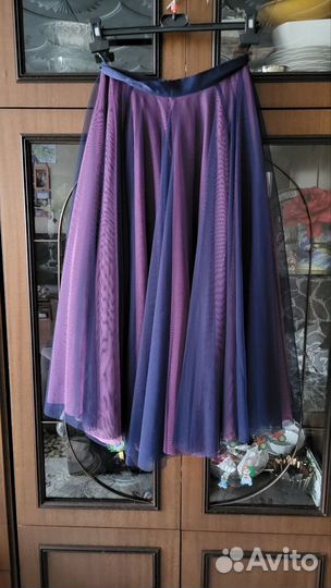Юбка органза