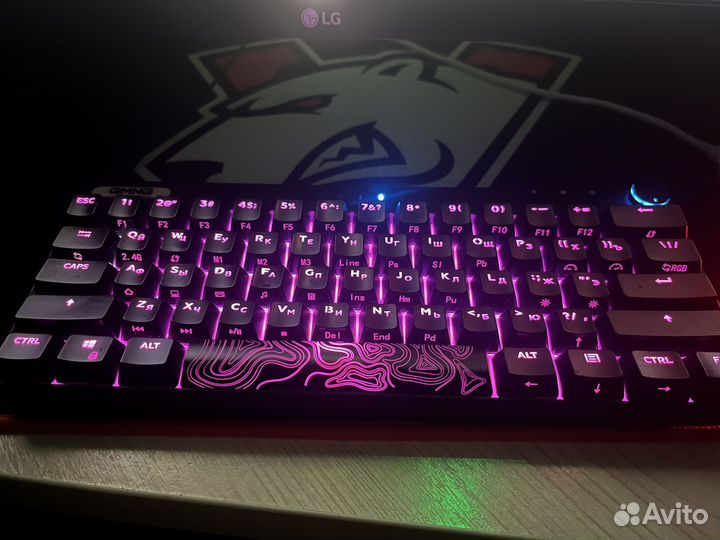 Игровая клавиатура Оклик gmng xk1