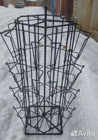 Вертушка, стеллаж