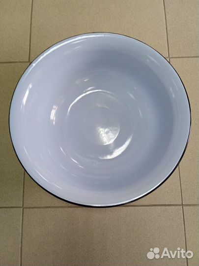 Таз эмалированный 9л