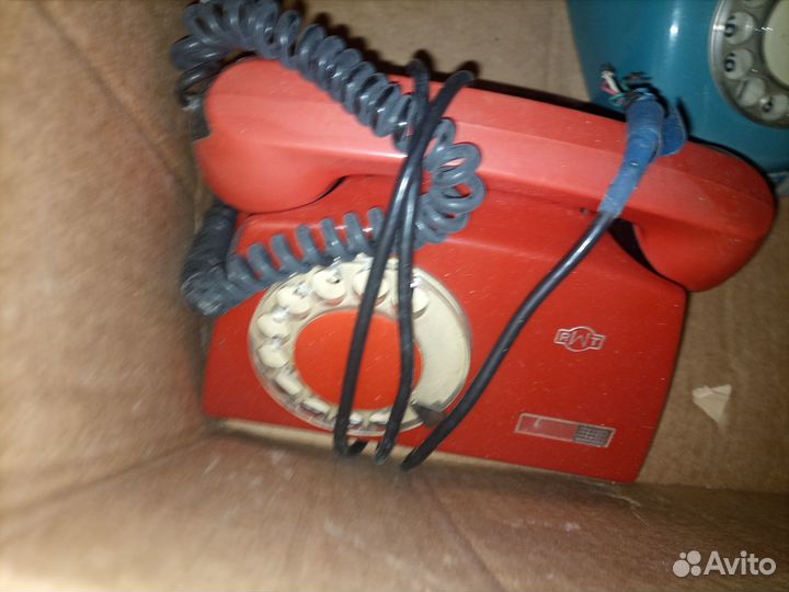 Телефоны дисковые ретро