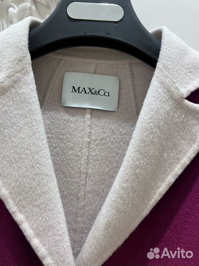 Пальто MAX&Co демисезонное,двустороннее