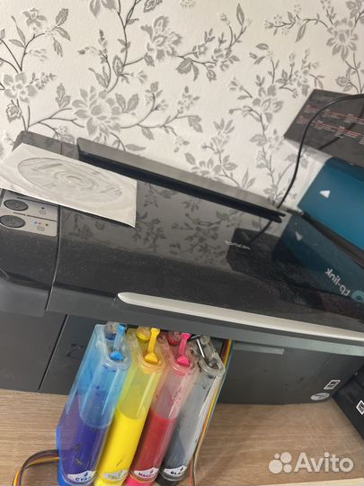 Мфу epson с снпч CX4300