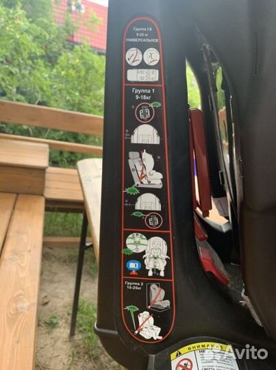 Автокресло Capella 9-25